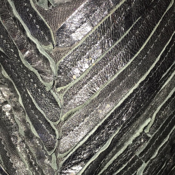 Ninge real leather handbag - Picture 4 of 13